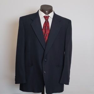 Kuppenheimer 44R Navy Blazer Suit Jacket Coat